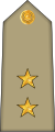 Lieutenant Arabic: ملازم أول, romanized: Mulazim awwal (Algerian Land Forces)[5]