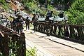 Croatian troops during military exercise in 2012.