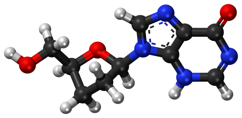 File:Didanosine ball-and-stick model.png