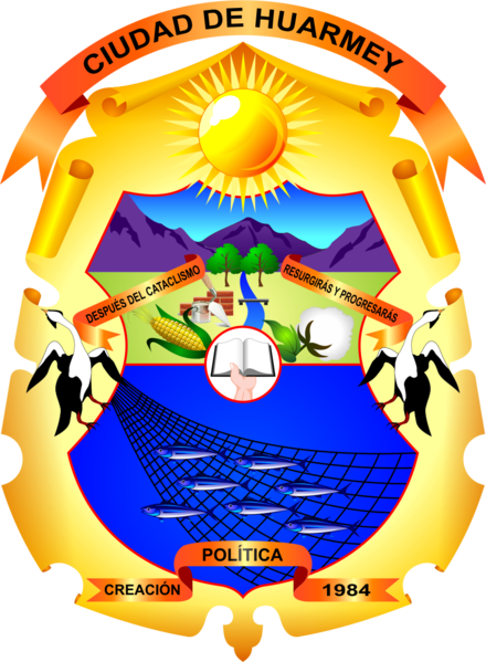 File:Escudo Huarmey Perú.png