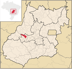 Location in Goiás state