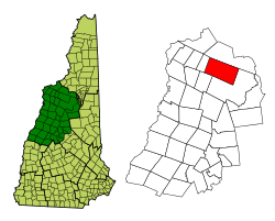 Location in Grafton County, New Hampshire