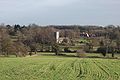 St Mary's church from over the Lark