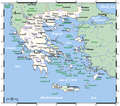 Image 11Greece's cities, main towns, main rivers, islands and selected archaeological sites. (from Geography of Greece)