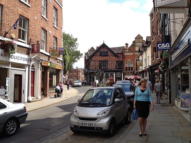 File:High Street, Shrewsbury.JPG