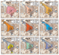 Sequence of 9 ignimbrite packages over the span of 16 hours during the 1912 Novarupta eruption