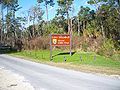 Lake Woodruff National Wildlife Refuge entrance