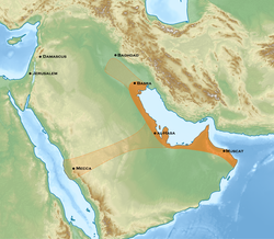 Qarmatians under Abu Tahir al-Jannabi in 930.