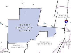 Black Mountain Ranch and neighborhood boundaries