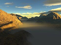 Not a photo but a terragen render