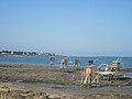 Tharon-Plage at low tide