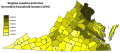 Virginia counties and cities by median household income (2010)