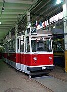 LM-68 in the 1st depot tramparka Leonov. Saint Petersburg