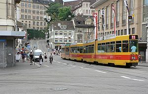 Tramway in Basel