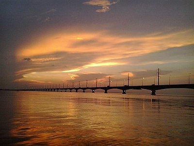 Bangabandhu Bridge Capture by Tanjil Sarkar , Bangladesh