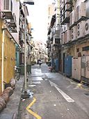 Back alley parallel to Boat Quay