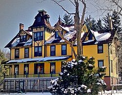 The Charles Davenport Residence in Laurel Hollow, part of the Cold Spring Harbor Laboratory.