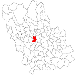 Location in Prahova County