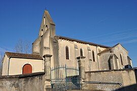 The church in Grézet-Cavagnan