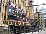 Replica of the Golden Hind