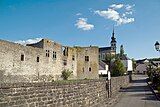 The castle and Baroque church