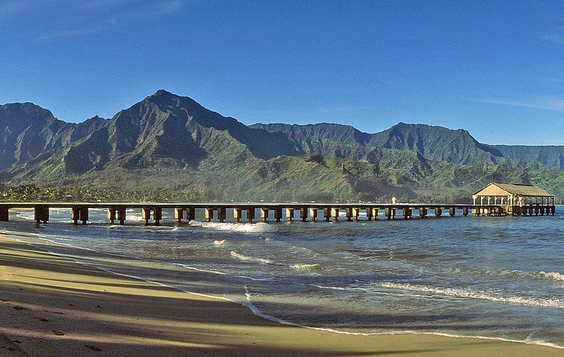 File:Hanalei Pier Kauai.jpg