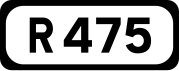 R475 road shield}}