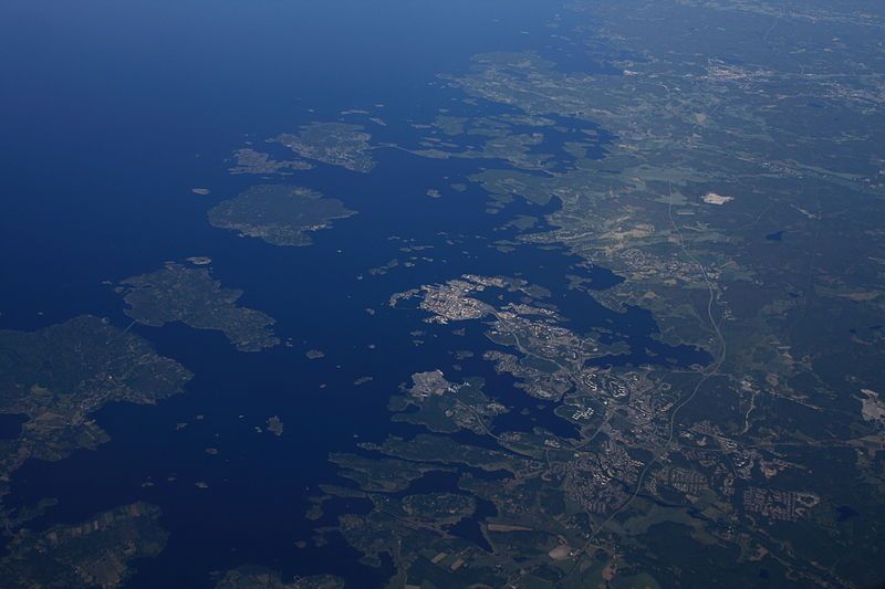 File:Karlskrona from plane.JPG