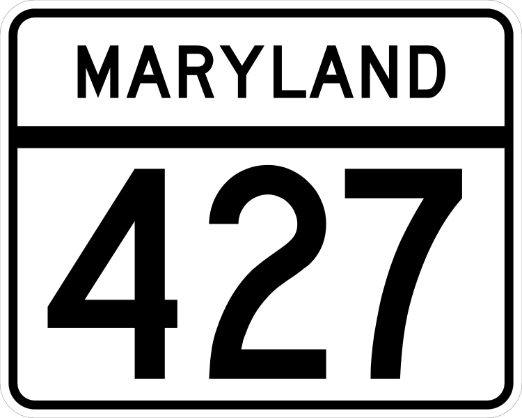 File:MD Route 427.svg