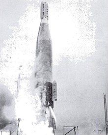 OV1-12 launch (installed in the nose SPP)