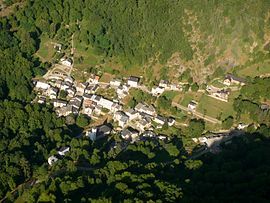 An aerial view of Sem