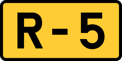 File:Wegschild Montenegro R-5.svg