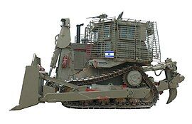 IDF Caterpillar D9 armored bulldozer