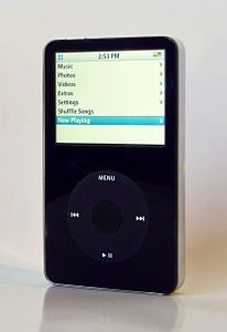 Black 5G iPod