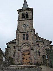 The church of Saint-Martin of Limouze, in Druelle