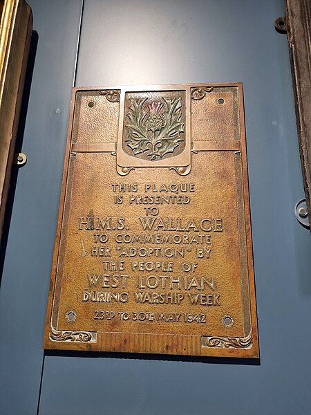 File:HMS Wallace Plaque.jpg