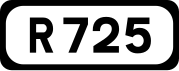 R725 road shield}}