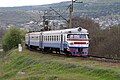 Electric train ″Electrichka″ in Crimea