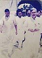 In 2004, Kapildev Babu with Nitish Kumar In Pawapuri