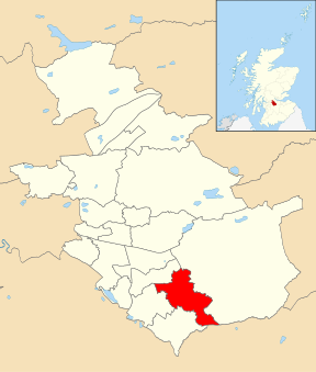 Location of the ward