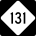 North Carolina Highway 131 marker