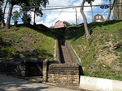 The Parkway Steps, built in 1936.