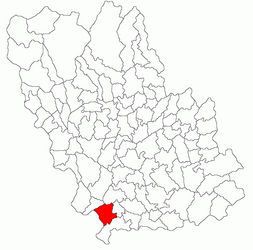 Location in Prahova County