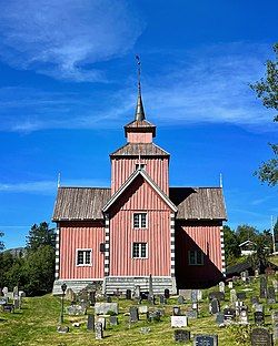 View of the village church