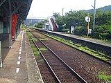 Platform (tooking towards Masuda) (東萩・益田方面)