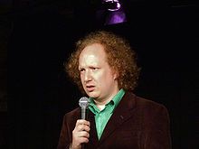 Andy Zaltzman at the Edinburgh Fringe Festival, 2007.