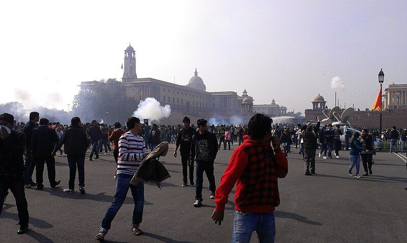 File:Delhi protests-teargassed.jpg