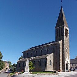 The church in Montilly-sur-Noireau