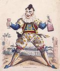 Joseph Grimaldi as Clown