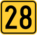 State Road 28 shield}}